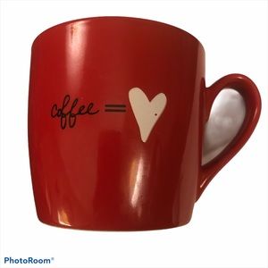 Coffee = Heart Starbucks 12 oz Mug
